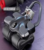 Four-Wheel Elbow Support Automatic Rebound Abdominal Fitness Wheel. - Image 3