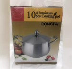 5Pcs Aluminium Pot Set - Cookware kitchen set - Image 2