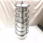 7Pcs Aluminium Pot Set - Cookware kitchen set - Image 2