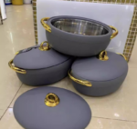 3pcs Egg Shaped Heat preservation/Insulation box 2L, 2.5L, 3L
