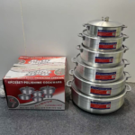 Multiple Thickened Aluminium Pots