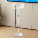 Acrylic Transparent Small Podium. Convenient for Temporary Meeting Speech at Church, Classrooms and Conference rooms - Image 4